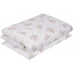 Infantilo souprava Slon bílá 100 x 135 cm – Zboží Dáma