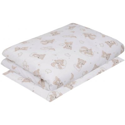 Infantilo souprava Slon bílá 100 x 135 cm – Zboží Dáma