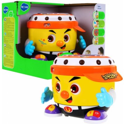 Huile Toys interaktivní bubínek s nahráváním pro nejmenší DJ Party Drum