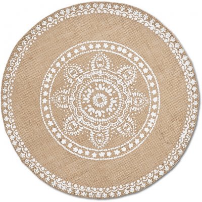 Zeller Prostírání Mandala lněné průměr 38cm – Zboží Dáma