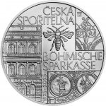 Česká mincovna 200. výročí založení české spořitelny - Böhmische Sparkasse 200 Kč 2025 stříbrná mince Standard 13 g – Zboží Dáma