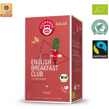 Teekanne BIO Selected. English Breakfast Club Luxury Cup 20 x 2 g