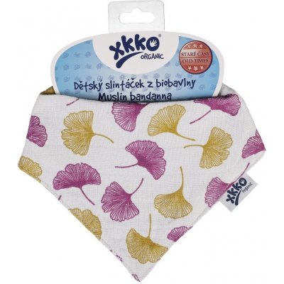 Kikko slintáček XKKO Organic Staré časy Ginkgo – Zboží Mobilmania