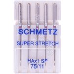 Jehly Schmetz-strojové HAX1 SP 75/11 Super Stretch – Zboží Dáma