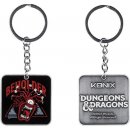 Přívěsek na klíče Konix Kovová Dungeons & Dragons Beholder