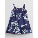 Baby šaty smocked floral dress Modrá – Zboží Mobilmania