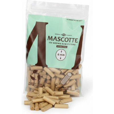 Mascotte cigaretové filtry brown xl slim paper filter 120 ks – Hledejceny.cz