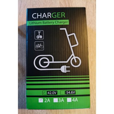 Qoltec Nabíječka pro e-bike 36V 42V 2A konektor 5,5 x 2,1mm – Zboží Dáma