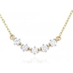 Zlatnictví U Kostela Náhrdelník s diamanty 5757ž – Hledejceny.cz