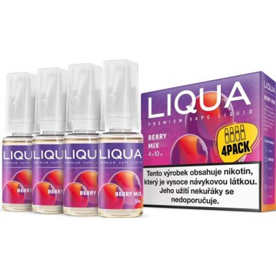 Ritchy Liqua Elements 4Pack Berry Mix 4 x 10 ml 12 mg od 339 Kč - Heureka.cz