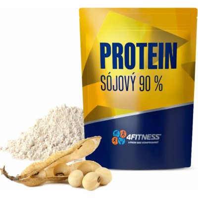 4FITNESS Sójový protein Soy protein 90 1000 g – Sleviste.cz