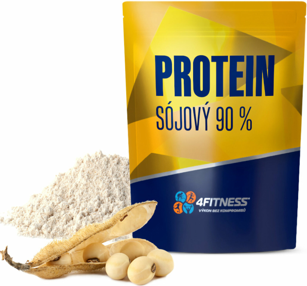 4FITNESS Sójový protein Soy protein 90 1000 g