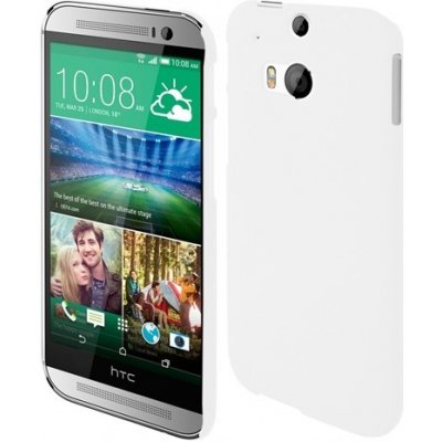 Pouzdro Coby Exclusive HTC One 2 bílé – Zboží Mobilmania