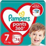 Pampers Pants 7 74 ks – Zboží Mobilmania