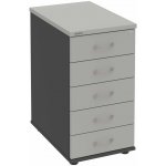 Hobis K 35 C P 5 zásuvek podél 60 cm šedá – Hledejceny.cz