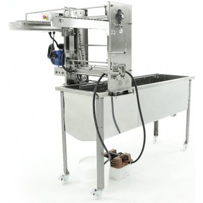 Lysoň Stůl odvíčkovací s řetězovým podavačem 230V, s vyvíječem páry MINIMA – Zboží Dáma Lysoň Stůl odvíčkovací s řetězovým podavačem 230V, s vyvíječem páry MINIMA – Zboží Dáma