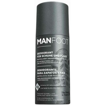 SheCosmetics ManFoot Deodorant na obuv a chodidla pro muže 150 ml – Hledejceny.cz