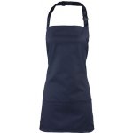 Premier Workwear Colours Gastro zástěra 2v1 PR159 Navy Pantone 533C 60x62cm – Hledejceny.cz