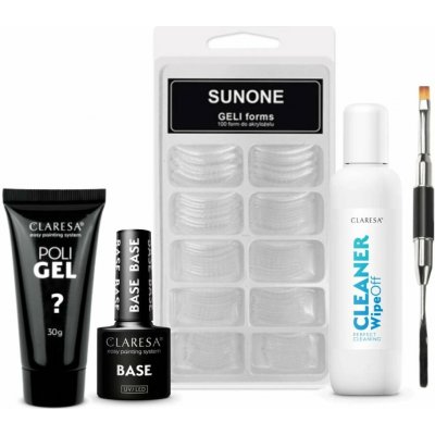 Claresa Poly gél LATTE 30 g Set II. – Zboží Dáma