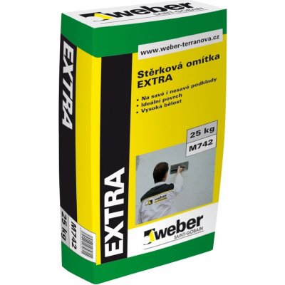 Weber EXTRA Stěrková omítka 25kg – Zboží Mobilmania