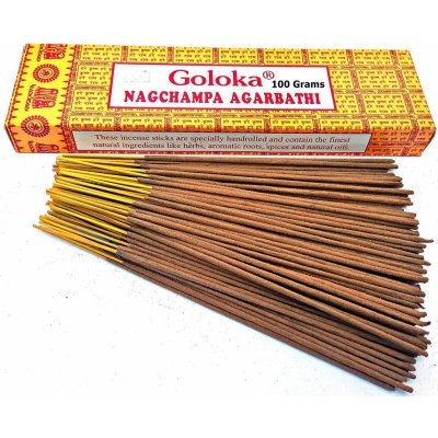 Goloka Vonné tyčinky Nag Champa 100 g – Zboží Dáma