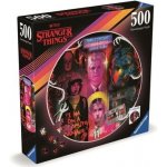 Ravensburger Kruhové Stranger Things 500 dílků – Sleviste.cz