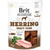 Pamlsek pro psa Brit Jerky Meaty sleď kolečka 80 g