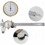 VOREL Měřítko posuvné 150 x 0,02 mm ručičkové – Sleviste.cz