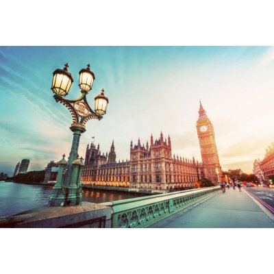 Dimex MS-5-1033 Vliesová fototapeta Westminster Bridge Londýn rozměry 375 x 250 cm – Zboží Mobilmania