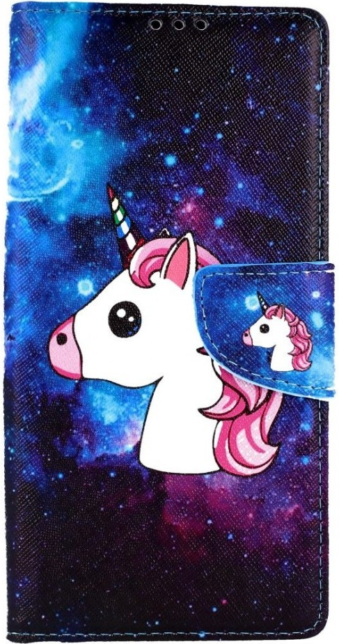 Pouzdro TopQ Xiaomi Redmi 9A knížkové Space Unicorn