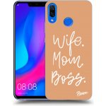 Pouzdro Picasee ULTIMATE CASE Huawei Nova 3 - Boss Mama