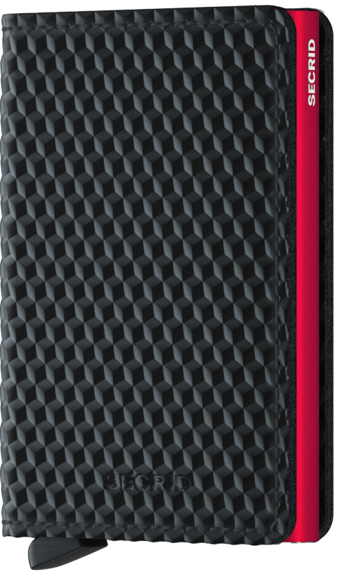 Secrid peněženka na karty Black Red s červeným pouzdrem
