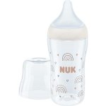 Nuk Perfect Match skleněná kojenecká láhev s kontrolou teploty 230 ml – Zboží Dáma
