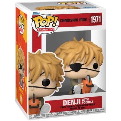 Funko Pop! 1971 Chainsaw Man Denji With Pochita – Zboží Dáma