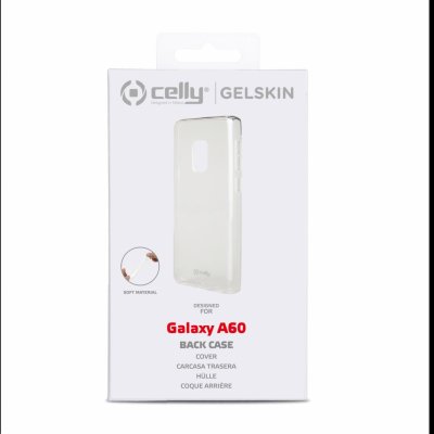 Pouzdro CELLY GELSKIN Samsung Galaxy A60 čiré