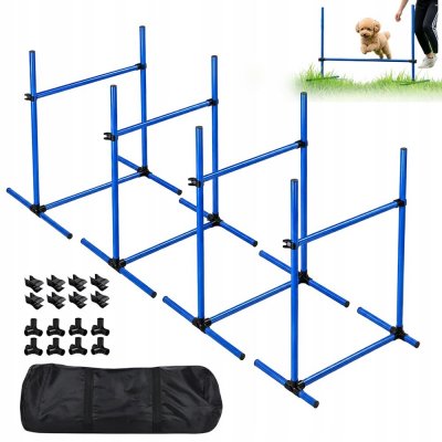 PawHut Sada agility žluto-modrá – Hledejceny.cz
