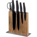 DRŽÁK NA STOJAN NA NOŽE OBOUSTRANNÝ MAGNETICKÝ DŘEVĚNÝ BLOK BAMBUS 25X23 CM – Sleviste.cz