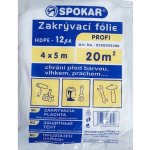 Spokar Fólie zakrývací 4 x 5 m HDPE-12MY – Hledejceny.cz