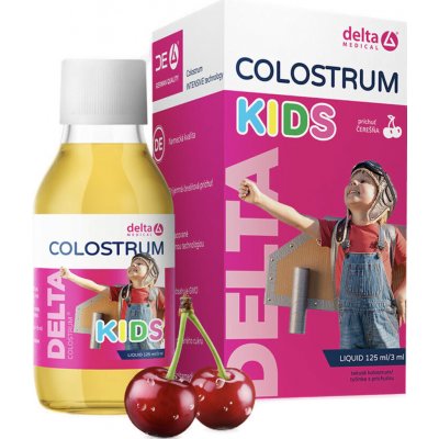 Delta COLOSTRUM Kids sirup třešeň 125 ml – Hledejceny.cz