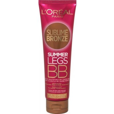 L'Oréal Sublime Bronze Summer Legs BB samoopalovací krém 150 ml od 150 Kč -  Heureka.cz