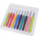 Prima-obchod Sada háčků na háčkování se silikonovou rukojetí, barva mix – Hledejceny.cz