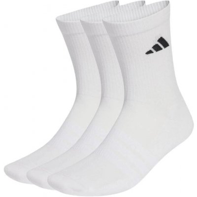 ADIDAS-3PACK-C ESS CRW 3P WHITE WHITE BLACK Bílá – Hledejceny.cz