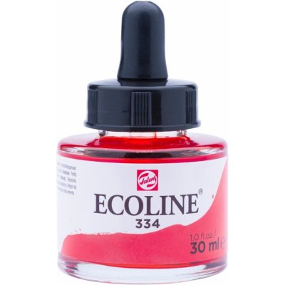Akvarelová barva Ecoline 30 ml 334 Scarlet – Hledejceny.cz