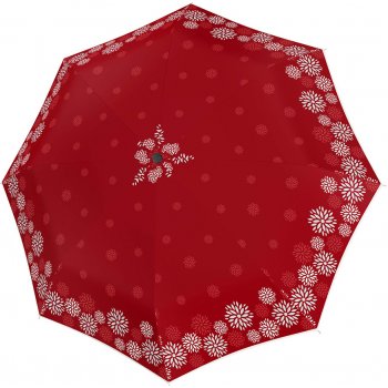 Doppler Magic Fiber červený plně automatický deštník červená