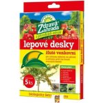 Lepové desky ZDRAVÁ ZAHRADA žluté na mšice 7,5x20cm 5ks – Zbozi.Blesk.cz