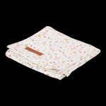 Little Dutch Osuška swaddle 120×120 Květiny a motýli – Zboží Dáma