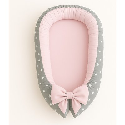 BabyTýpka hnízdo Stars růžová – Sleviste.cz