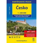 Česko 2017-2018 autoatlas 1:200 000 spirála – Sleviste.cz