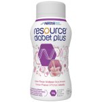 RESOURCE DIABET PLUS PŘÍCHUŤ JAHODA POR SOL 4X200ML – Hledejceny.cz