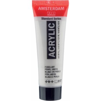 Amsterdam Standard Akrylová barva Pearl White 817 20 ml